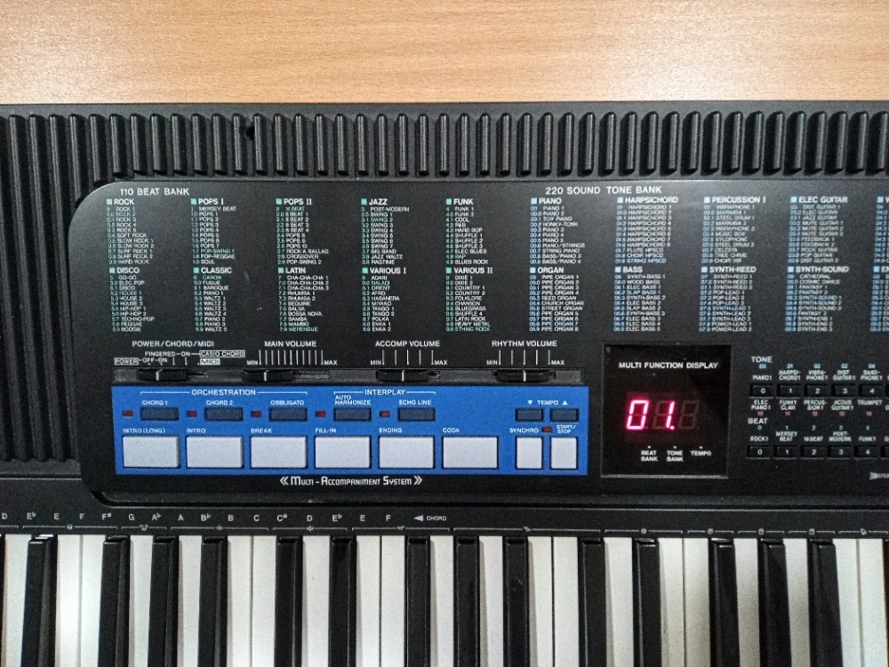 Keybord Casio CT 670 (Prodáno)