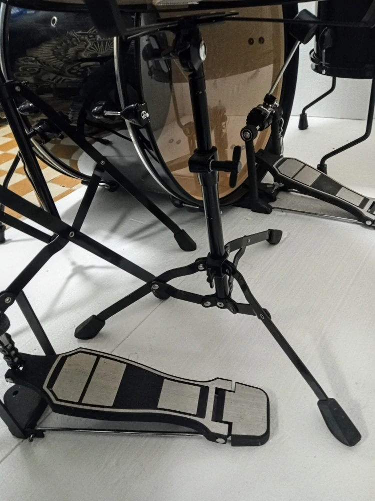 Cvičná bicí sada MarkDrum (Black)