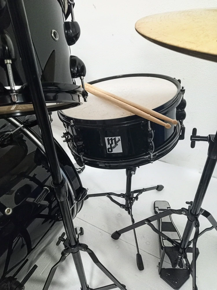 Cvičná bicí sada MarkDrum (Black)